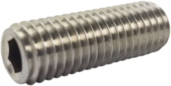 Zwrot pieniędzy M6x16 Wkręt dociskowy bez łba A2 DIN 913 20szt